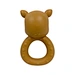 deer shaped natural latex teether toy